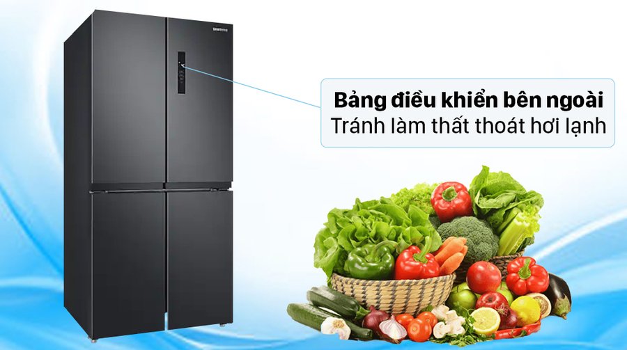 tủ lạnh samsung inverter 488 lít rf48a4000b4/sv