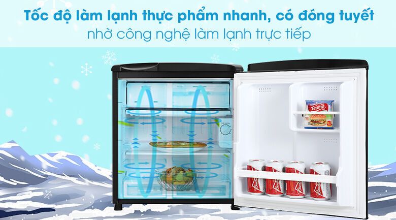 tủ lạnh aqua 50 lít aqr-d59fa bs