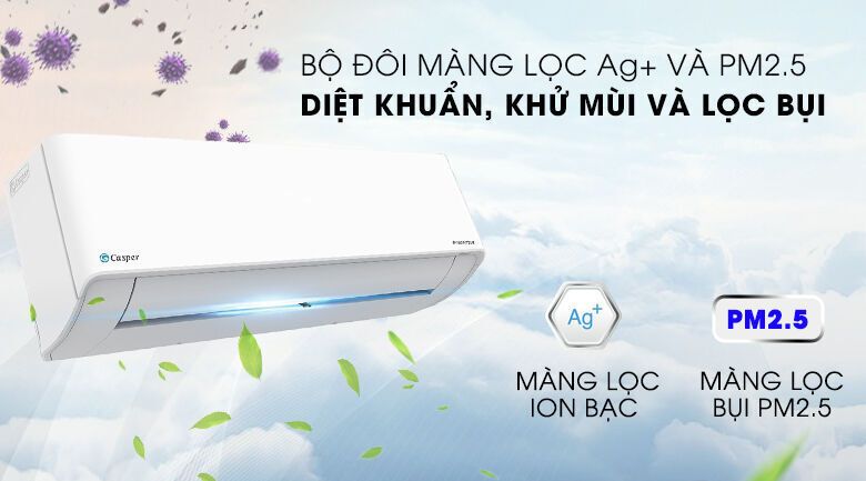 máy lạnh casper inverter 2.0hp gc-18is32